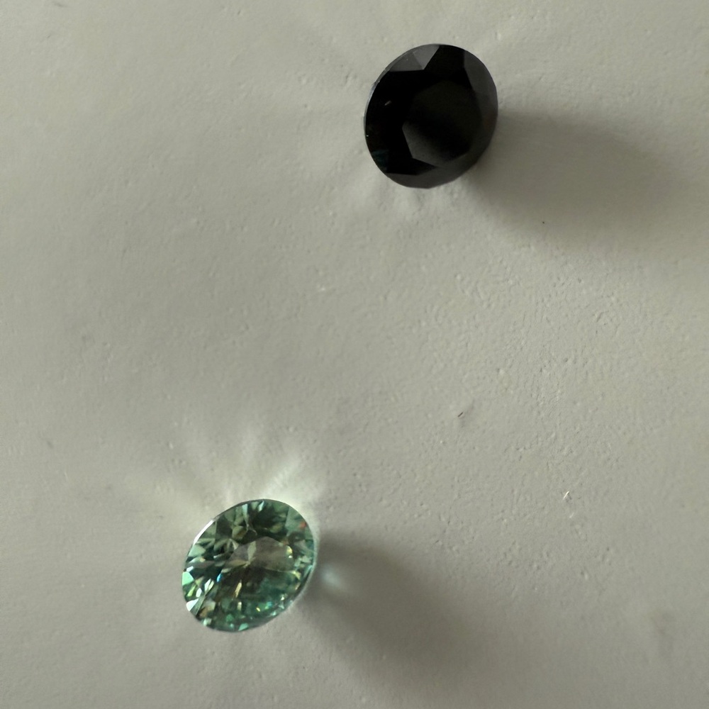 Black and Blue Lab diamonds